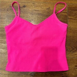 Bright Pink GapFit Athletic Tank Top